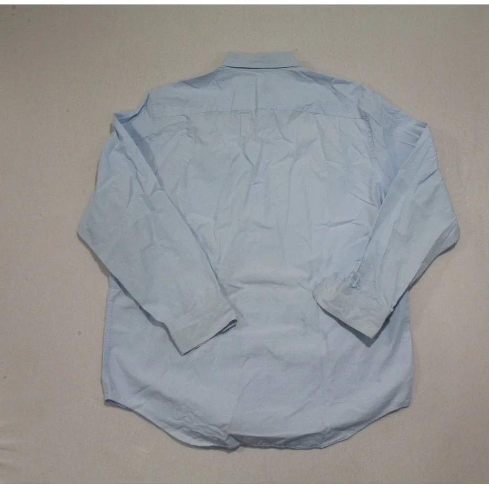 Banana Republic Men Blue Button Up Shirt Casual Size XL